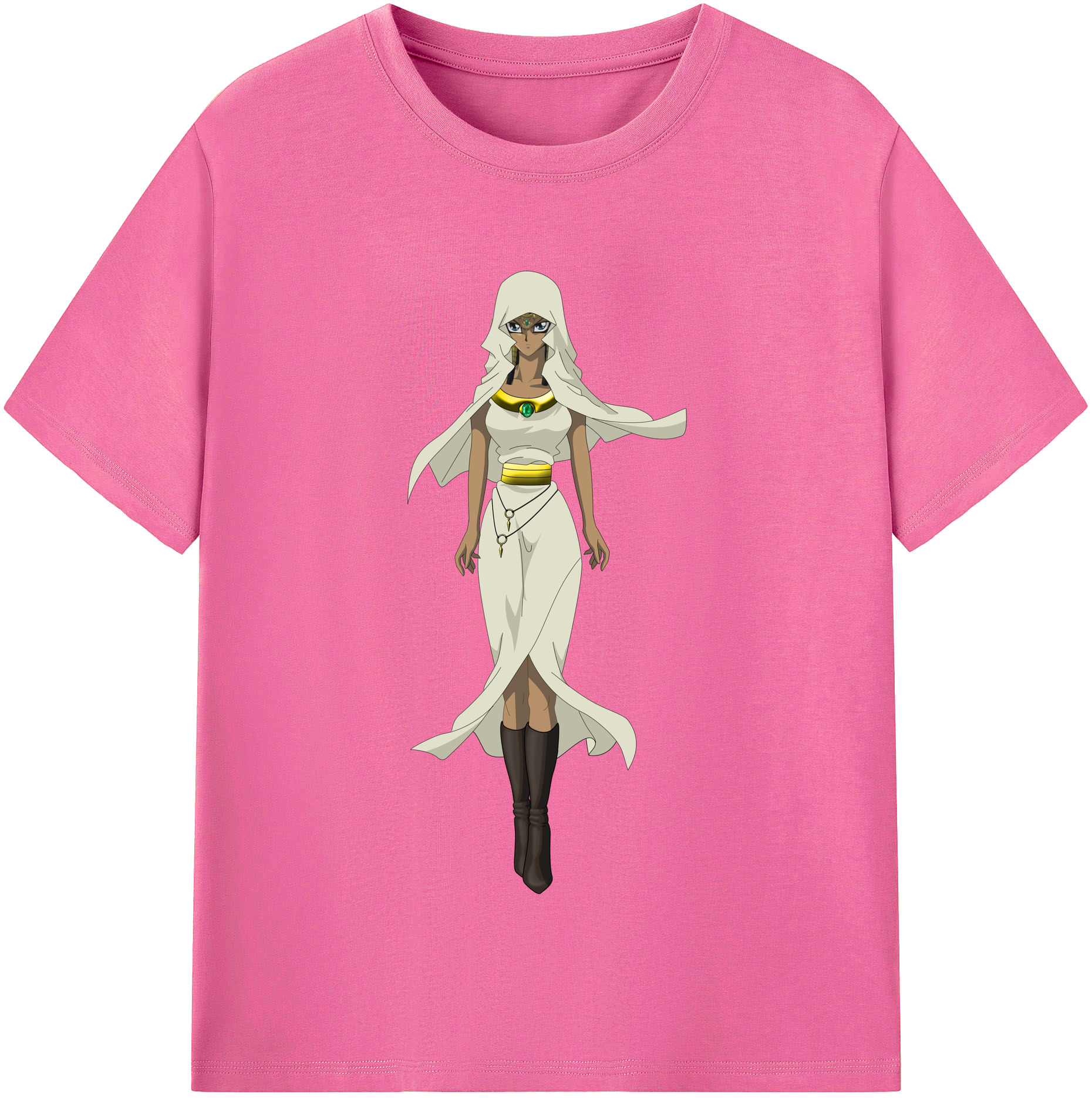 （画像用） 遊☆戯☆王 Yu-Gi-Oh! レディースカジュアルプリントTシャツ（綿100％）